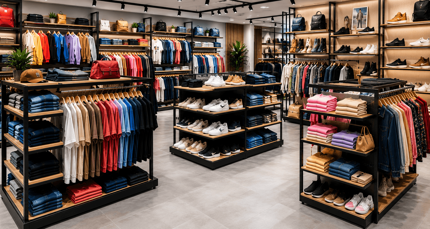 Gondola shelving manufacturer retail display systems