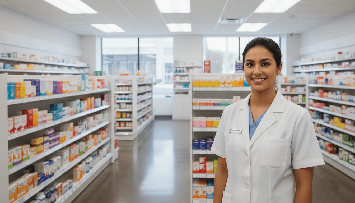 Pharmacy gondola shelving system