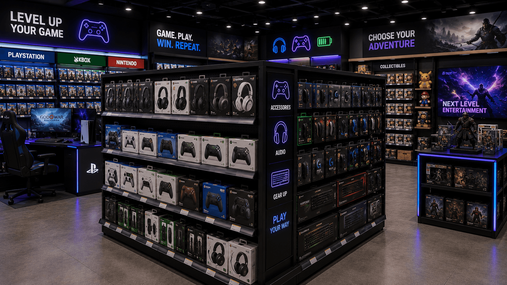 Gaming & Entertainment Retail
